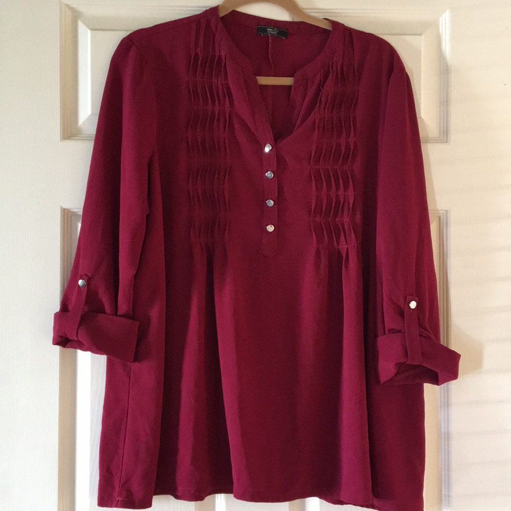Red Blouse